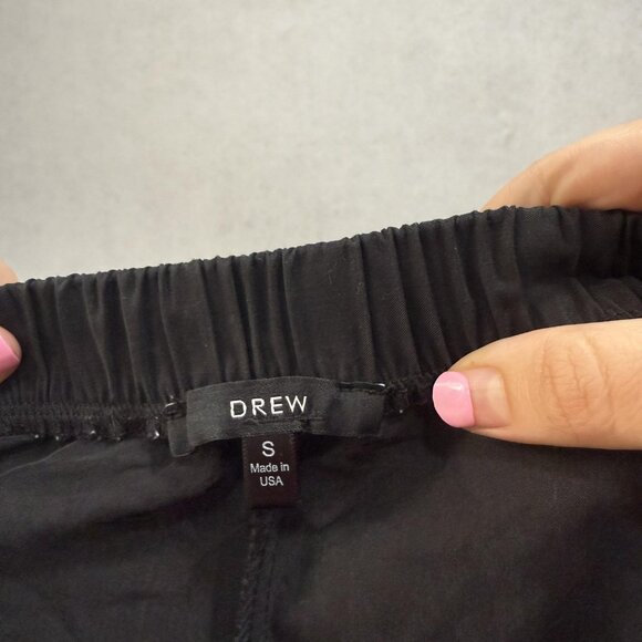 Drew Pants Womens Small Black Wide Leg High Rise Pull On Modal Rayon USA - Picture 6 of 9